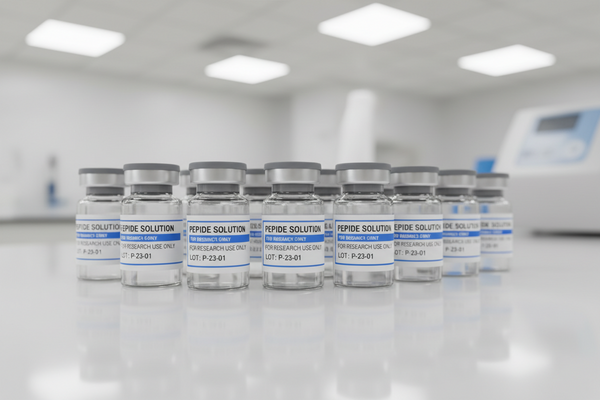 Sealed Precision: A Closer Look at Peptide Vials