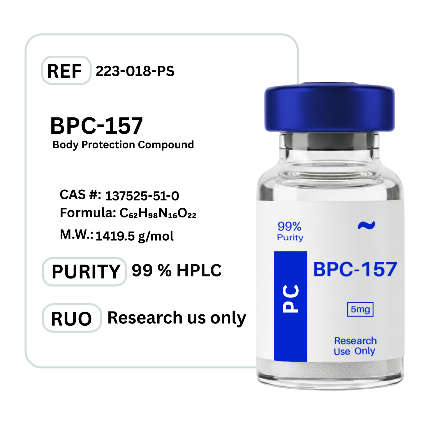 BPC-157 - Premium Research Peptide