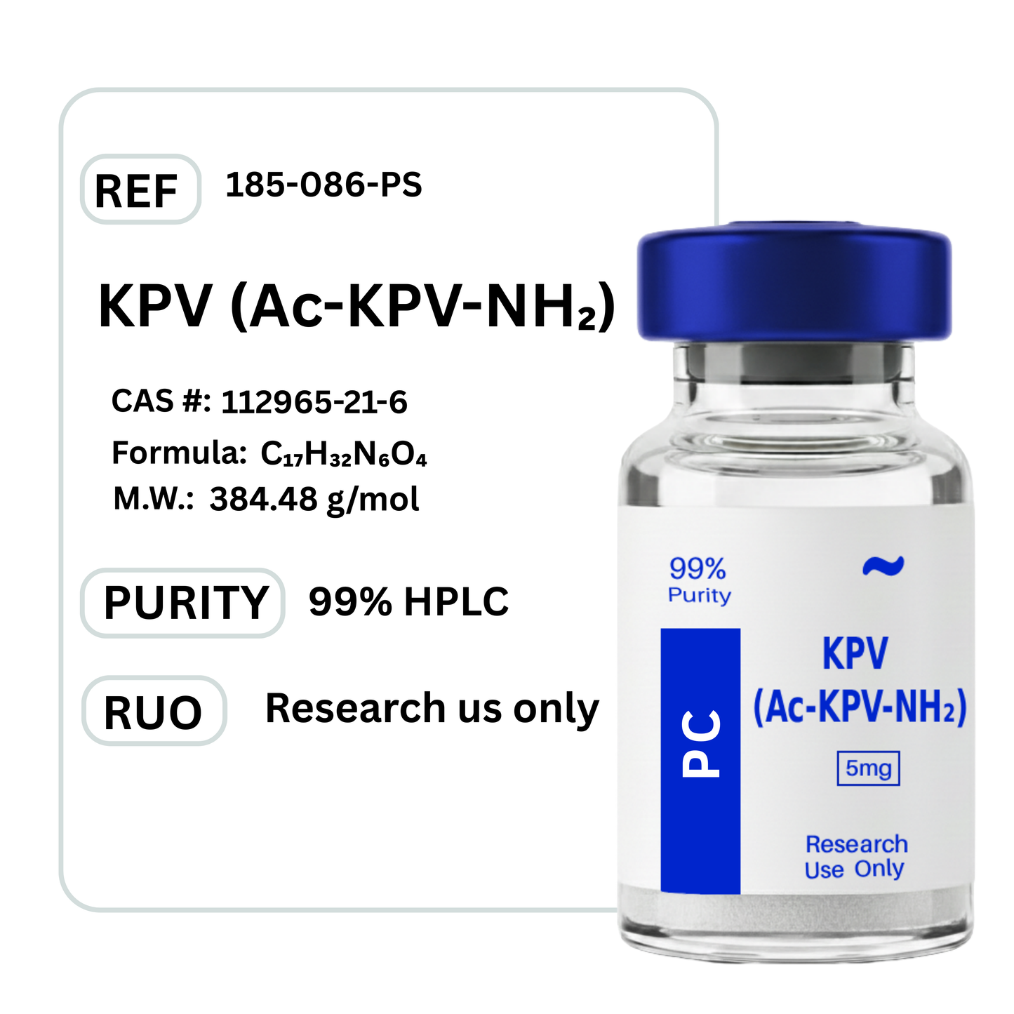 KPV Tripeptide - Premium Research Peptide